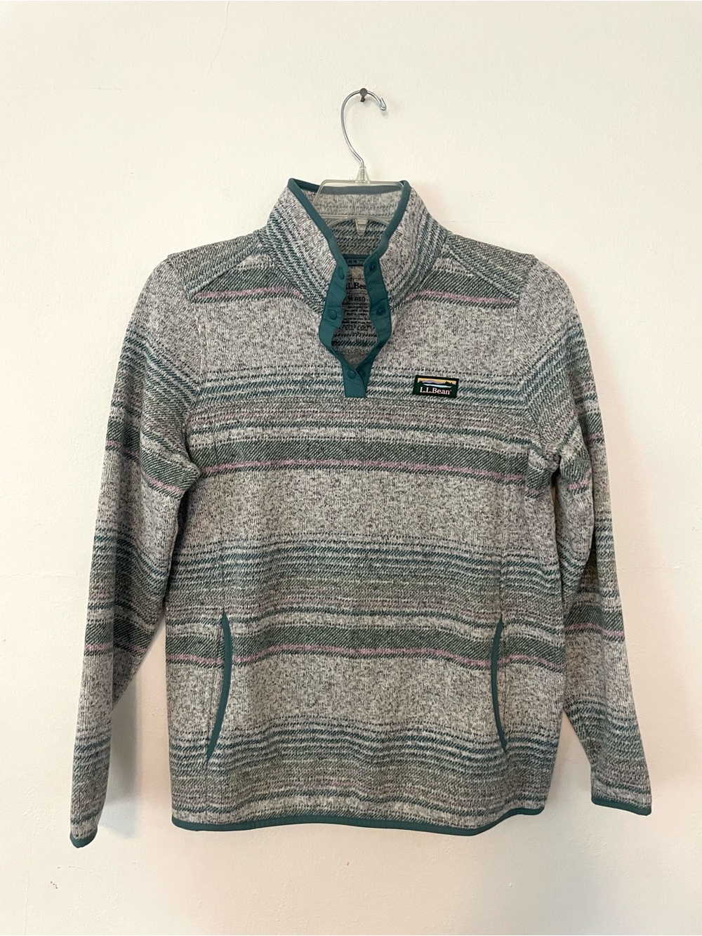 L.L. Bean Quarter-Snap Sweater